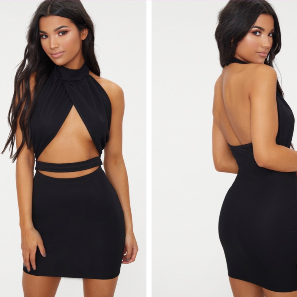 black dress